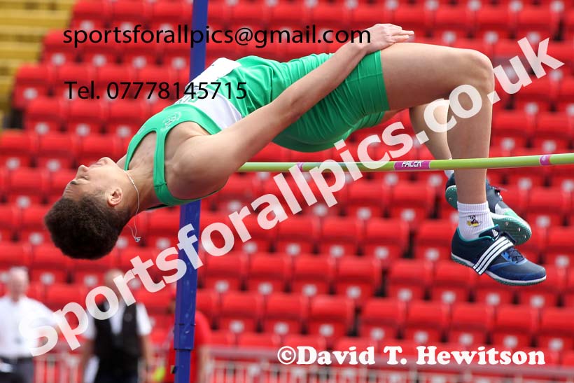 High jump, 2021 Northumberland, Durham and Cleveland Schools. Photo: David T. Hewitson/Sports for All Pics